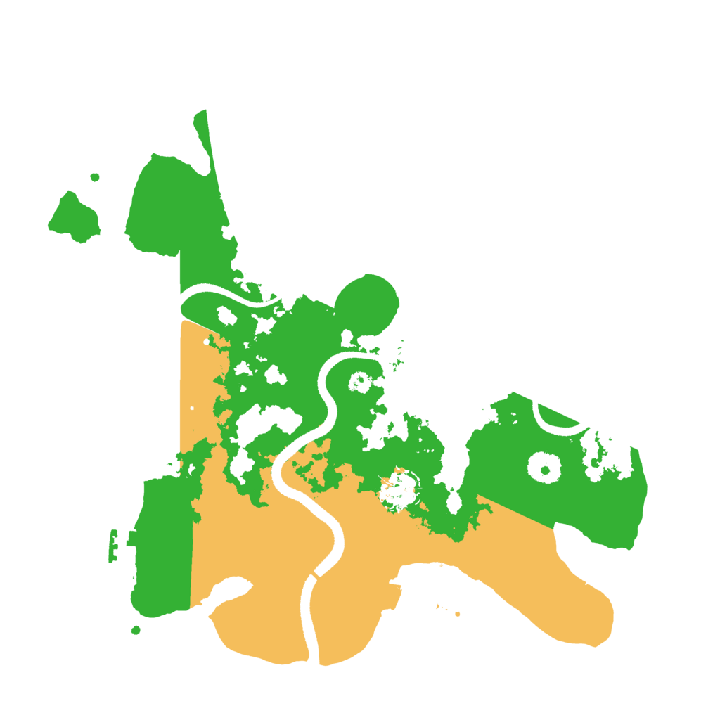 Biome Rust Map: Procedural Map, Size: 3300, Seed: 49944