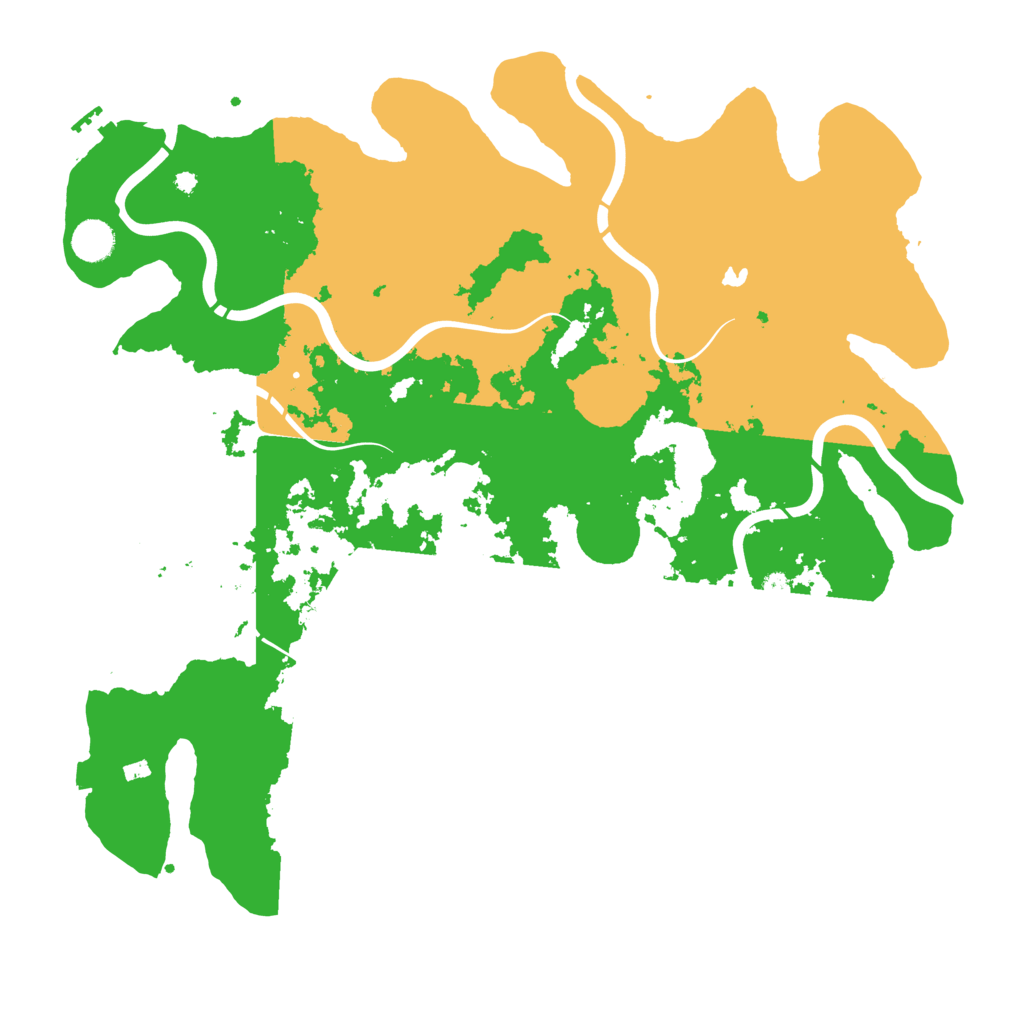 Biome Rust Map: Procedural Map, Size: 4301, Seed: 766587