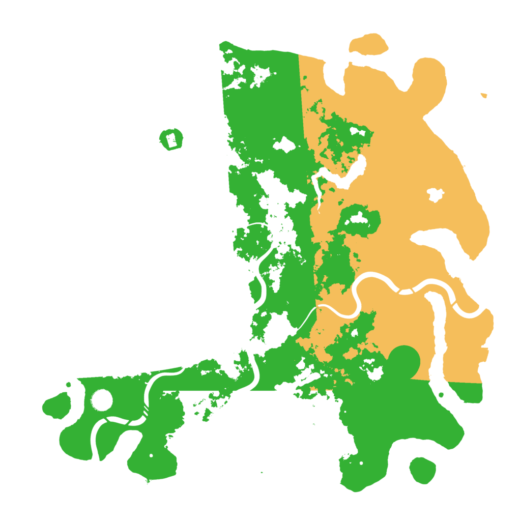 Biome Rust Map: Procedural Map, Size: 4250, Seed: 9472