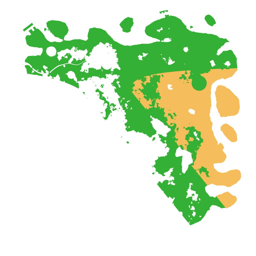 Biome Rust Map: Procedural Map, Size: 4500, Seed: 1275173472