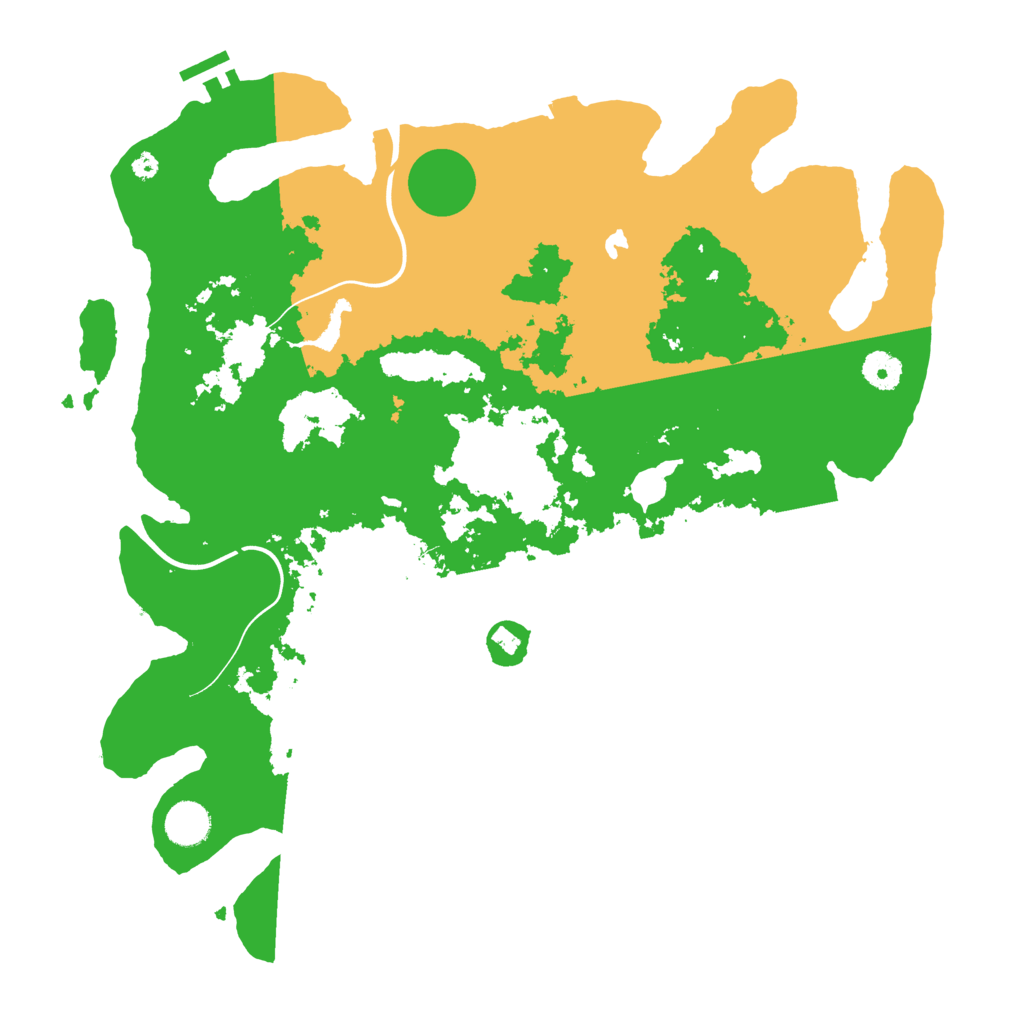 Biome Rust Map: Procedural Map, Size: 4000, Seed: 1643470979