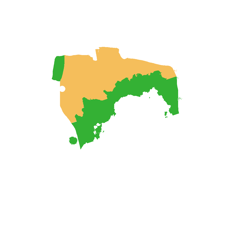 Biome Rust Map: Procedural Map, Size: 1200, Seed: 1451654879