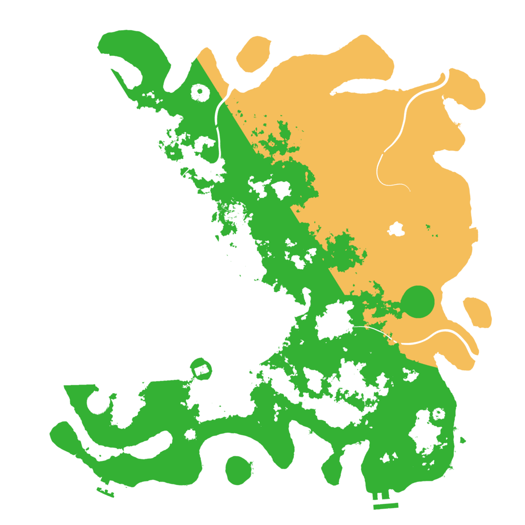 Biome Rust Map: Procedural Map, Size: 4250, Seed: 1509081763