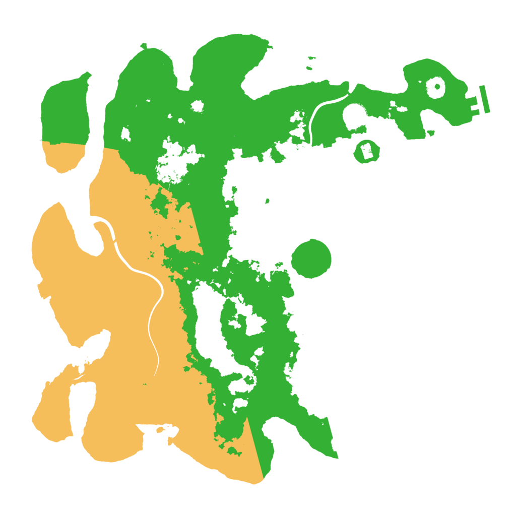 Biome Rust Map: Procedural Map, Size: 3750, Seed: 1077185241