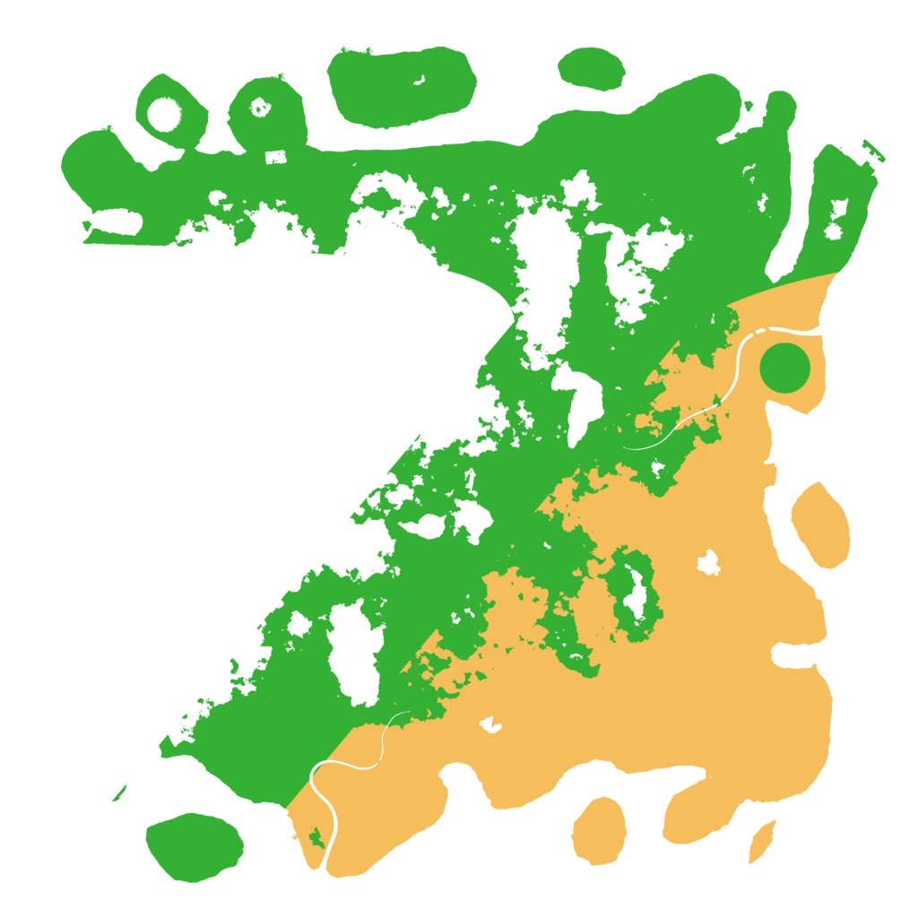 Biome Rust Map: Procedural Map, Size: 4800, Seed: 907533005