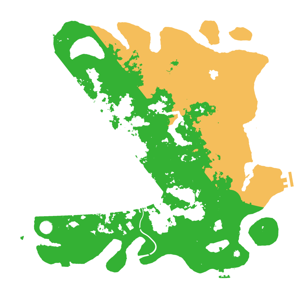 Biome Rust Map: Procedural Map, Size: 4000, Seed: 1613081081