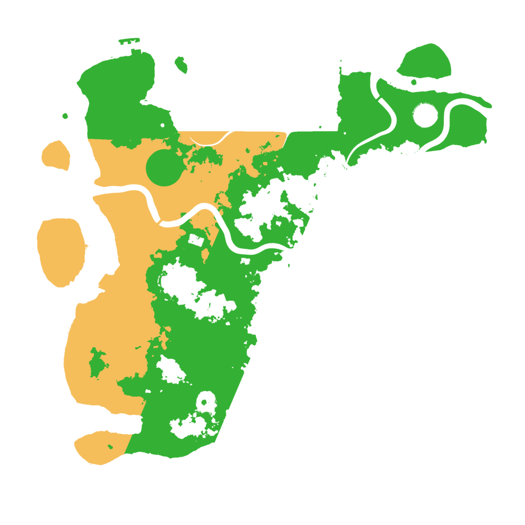 Biome Rust Map: Procedural Map, Size: 3800, Seed: 1475454