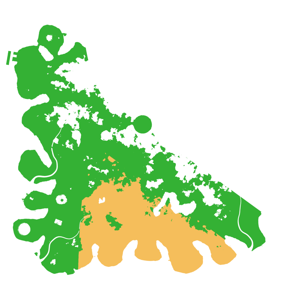 Biome Rust Map: Procedural Map, Size: 4250, Seed: 4730