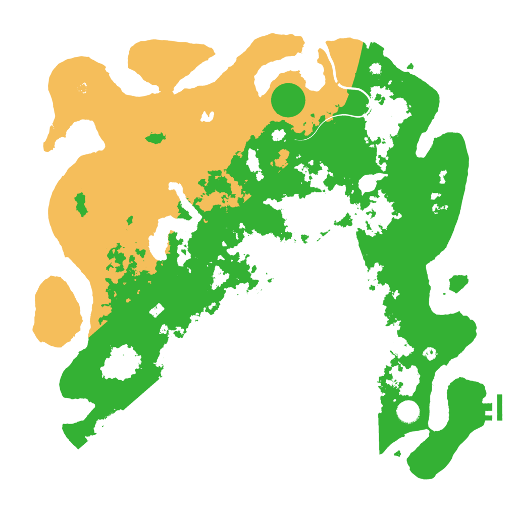 Biome Rust Map: Procedural Map, Size: 4000, Seed: 1247370684