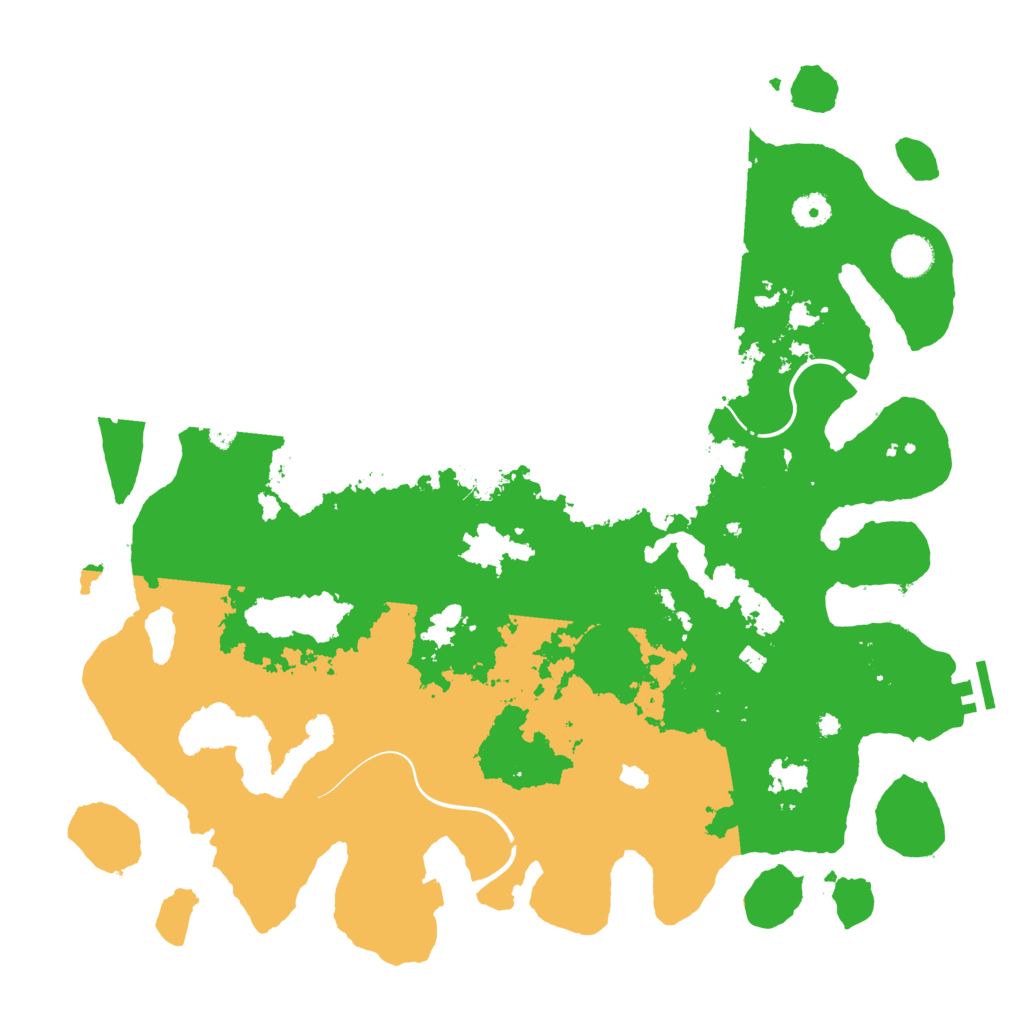 Biome Rust Map: Procedural Map, Size: 4250, Seed: 534536423