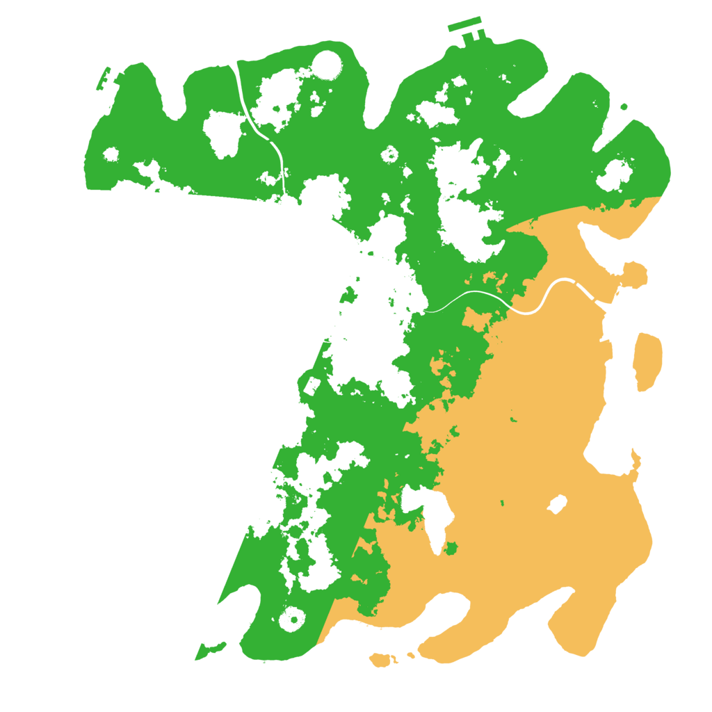 Biome Rust Map: Procedural Map, Size: 4250, Seed: 462