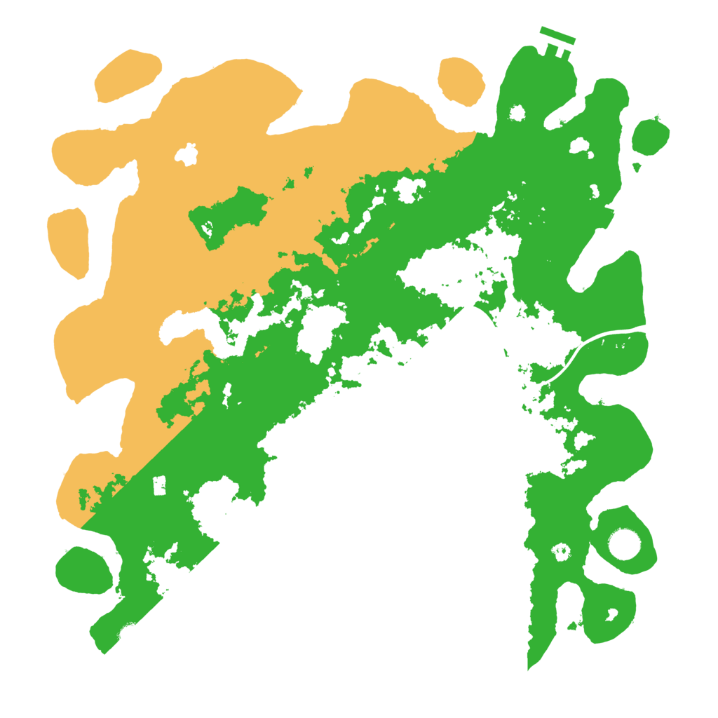 Biome Rust Map: Procedural Map, Size: 4000, Seed: 56745