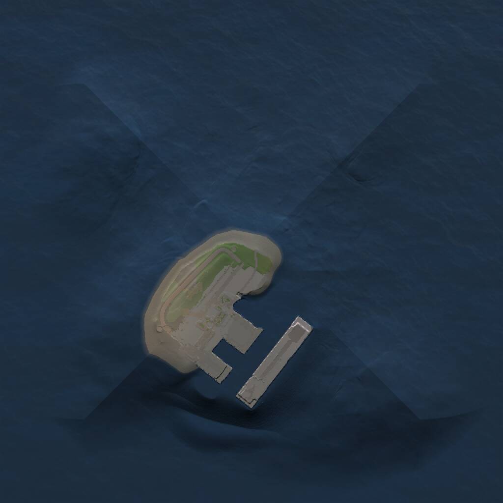 Rust Map: Procedural Map, Size: 1000, Seed: 1749852072, 2 Monuments