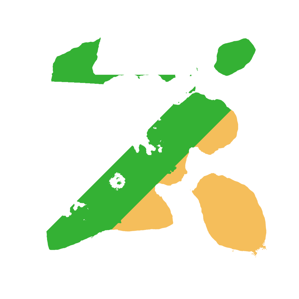Biome Rust Map: Procedural Map, Size: 2000, Seed: 169784