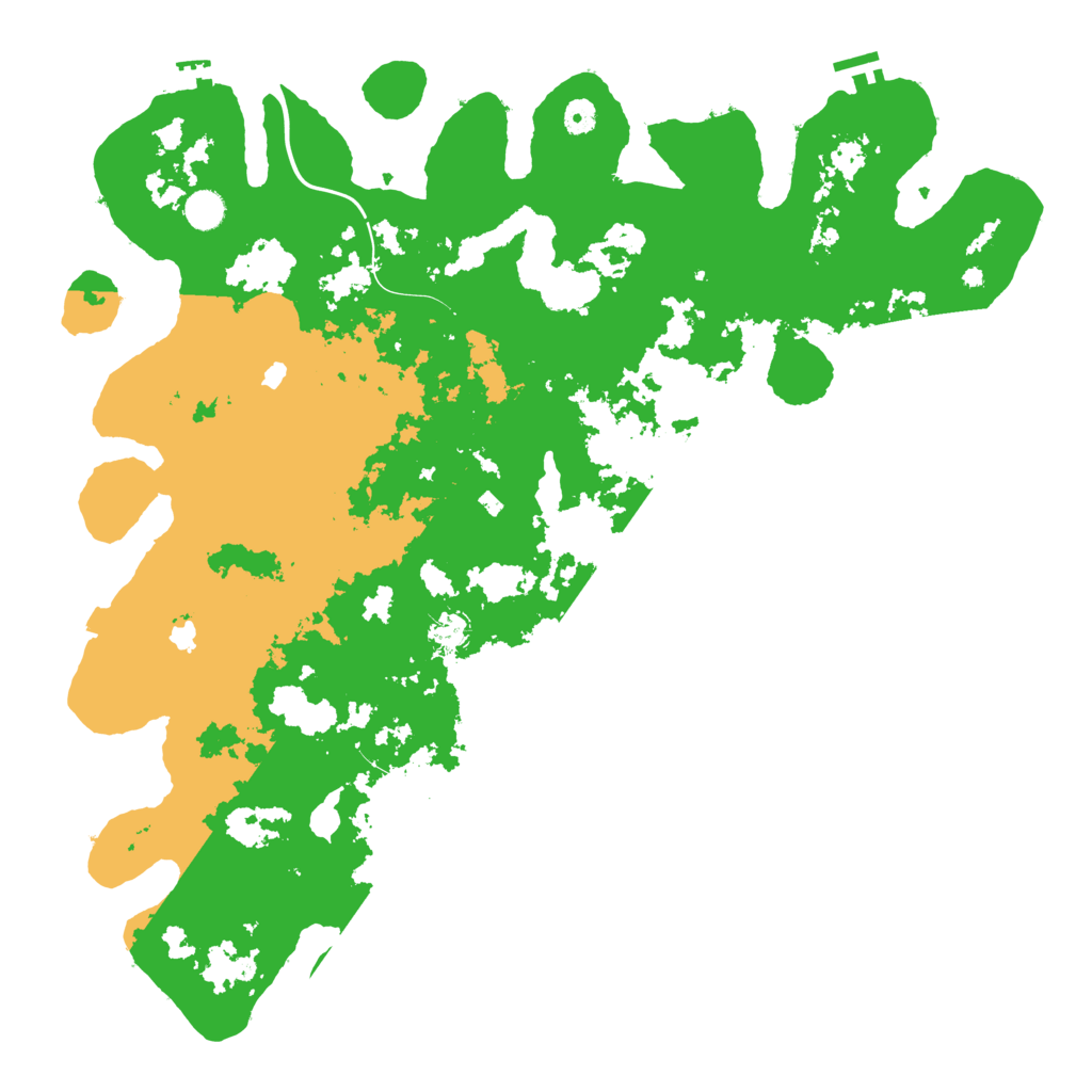 Biome Rust Map: Procedural Map, Size: 4800, Seed: 178608639