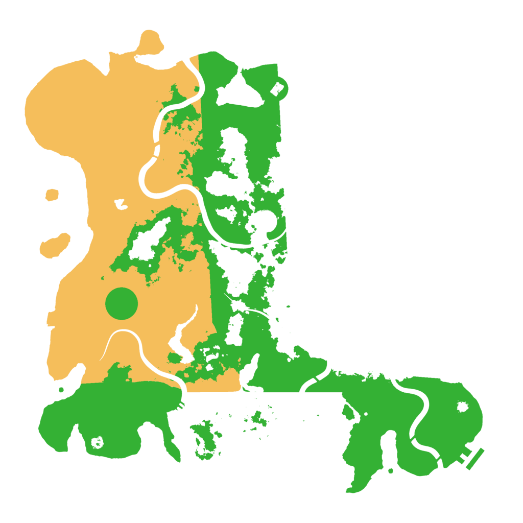 Biome Rust Map: Procedural Map, Size: 4250, Seed: 987882299
