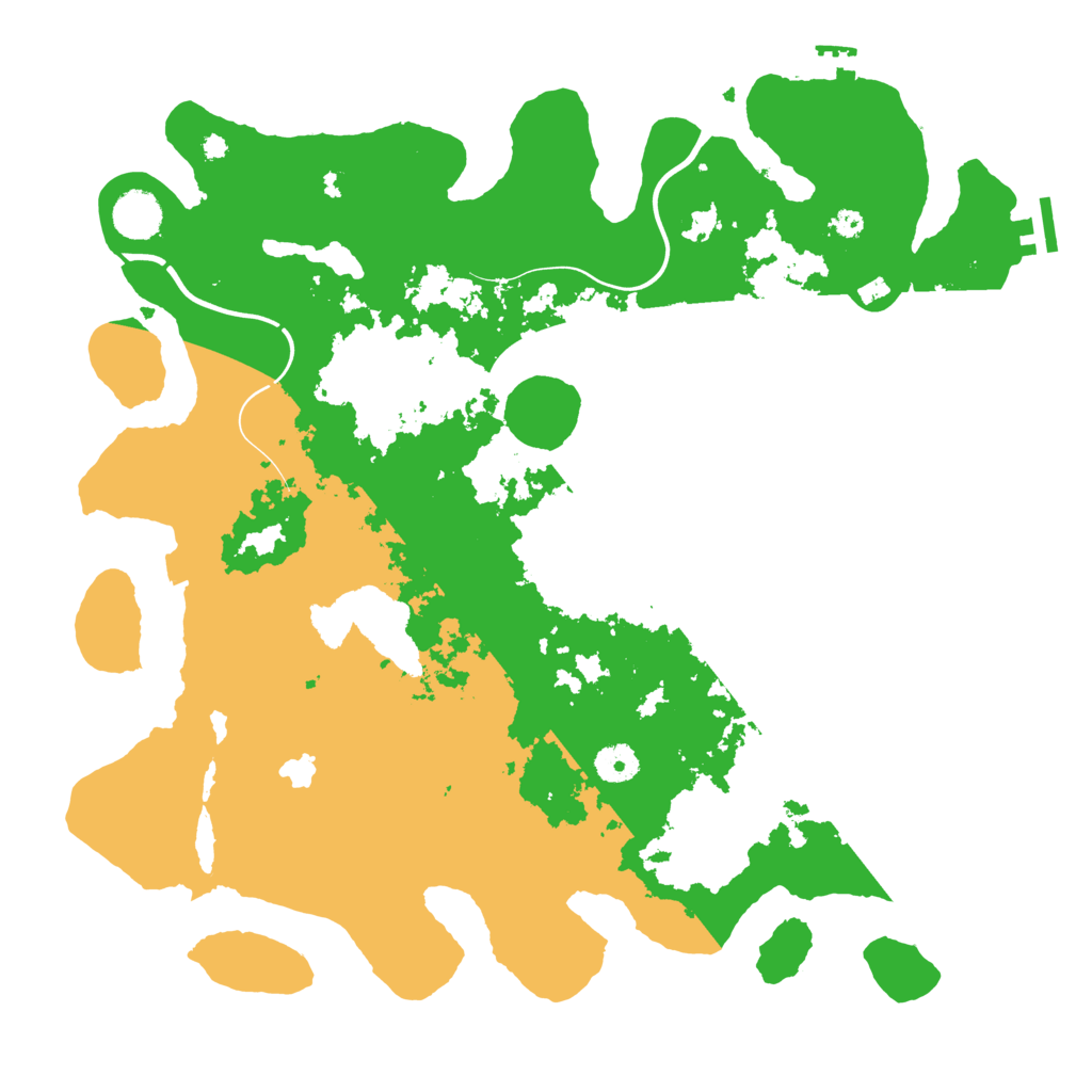 Biome Rust Map: Procedural Map, Size: 4000, Seed: 287368