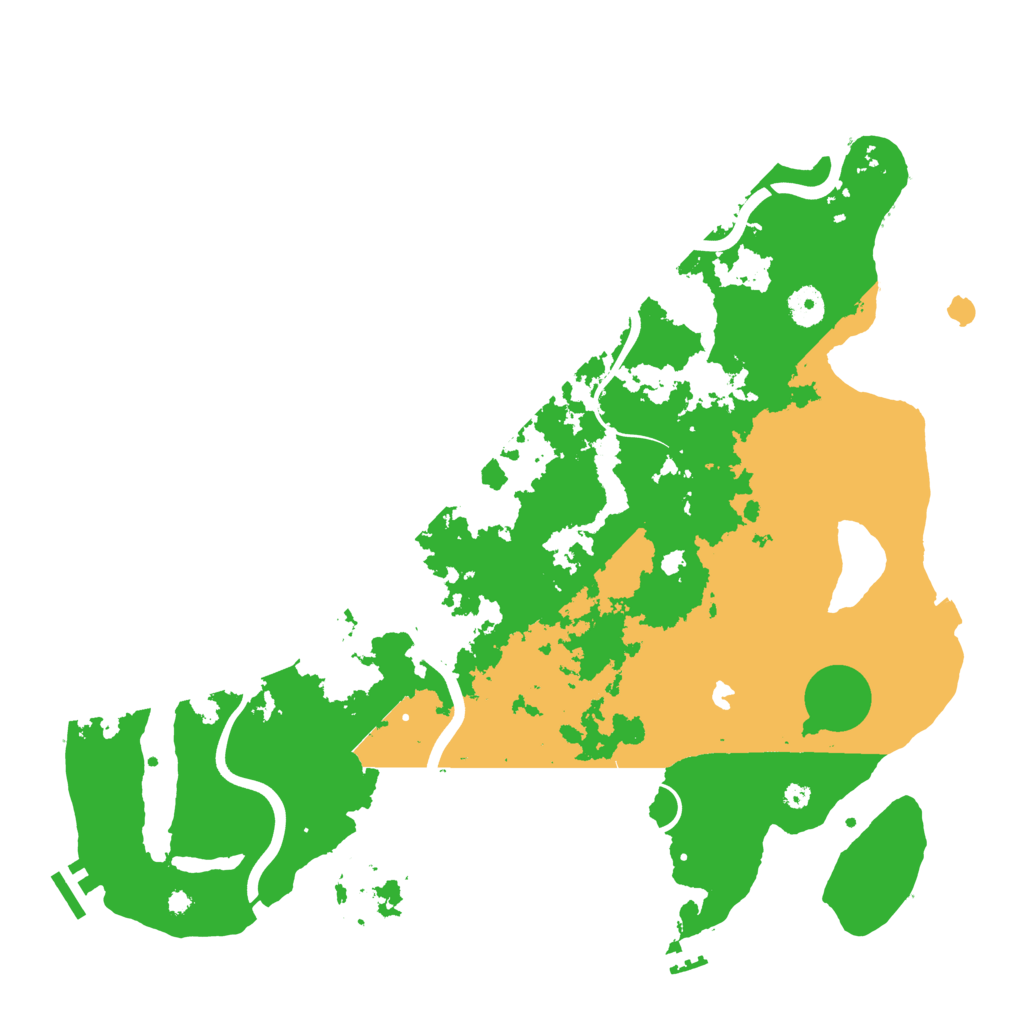 Biome Rust Map: Procedural Map, Size: 4050, Seed: 443752254