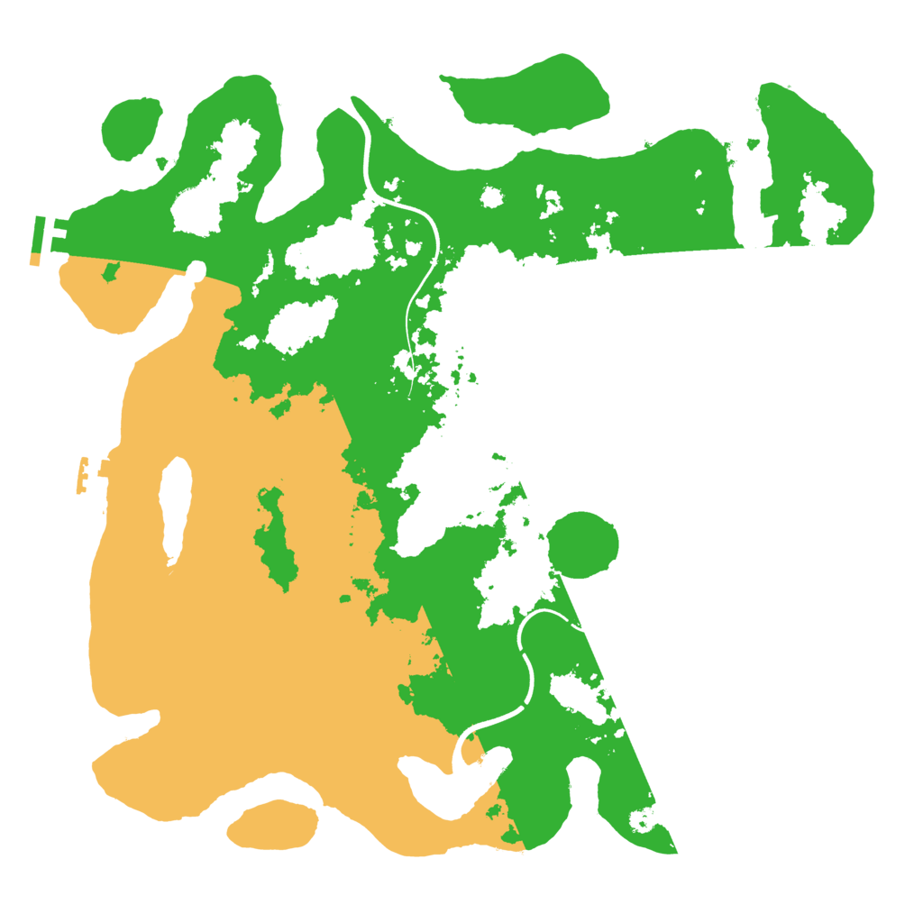 Biome Rust Map: Procedural Map, Size: 3750, Seed: 921789088