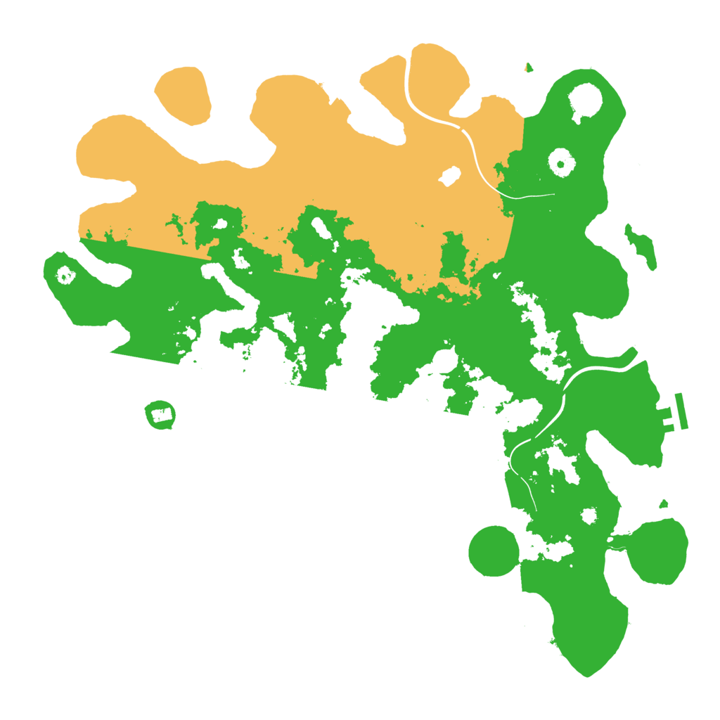 Biome Rust Map: Procedural Map, Size: 4000, Seed: 804026