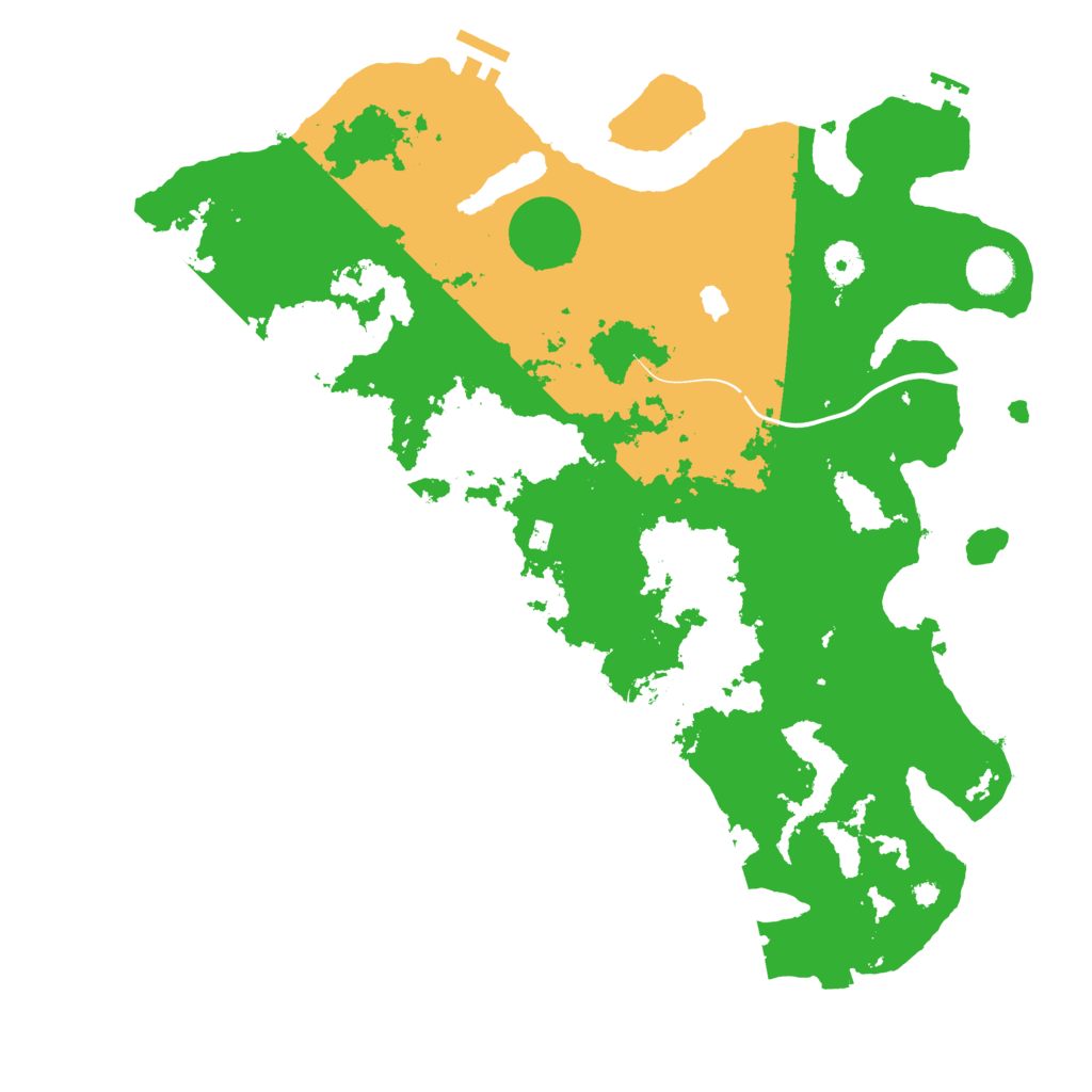 Biome Rust Map: Procedural Map, Size: 4000, Seed: 346501
