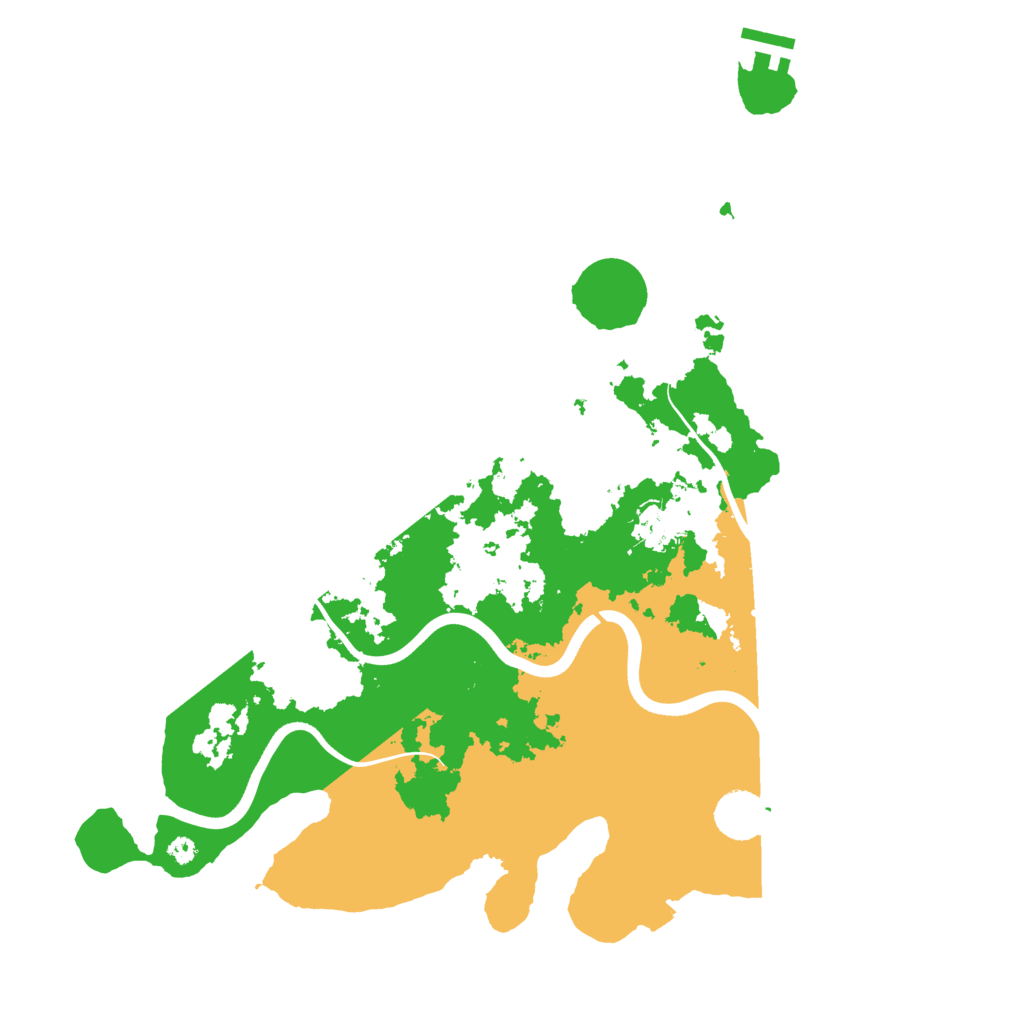 Biome Rust Map: Procedural Map, Size: 3850, Seed: 2037408120