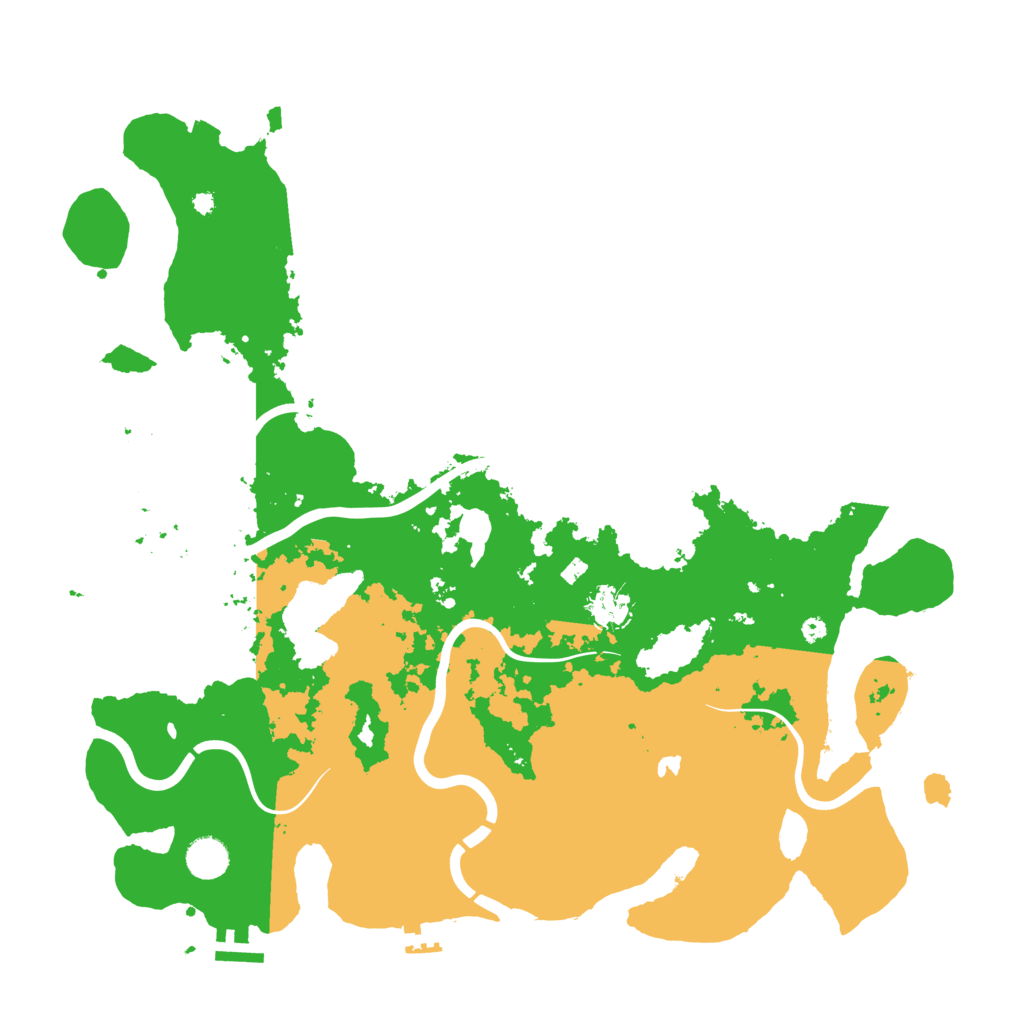 Biome Rust Map: Procedural Map, Size: 4250, Seed: 58697474