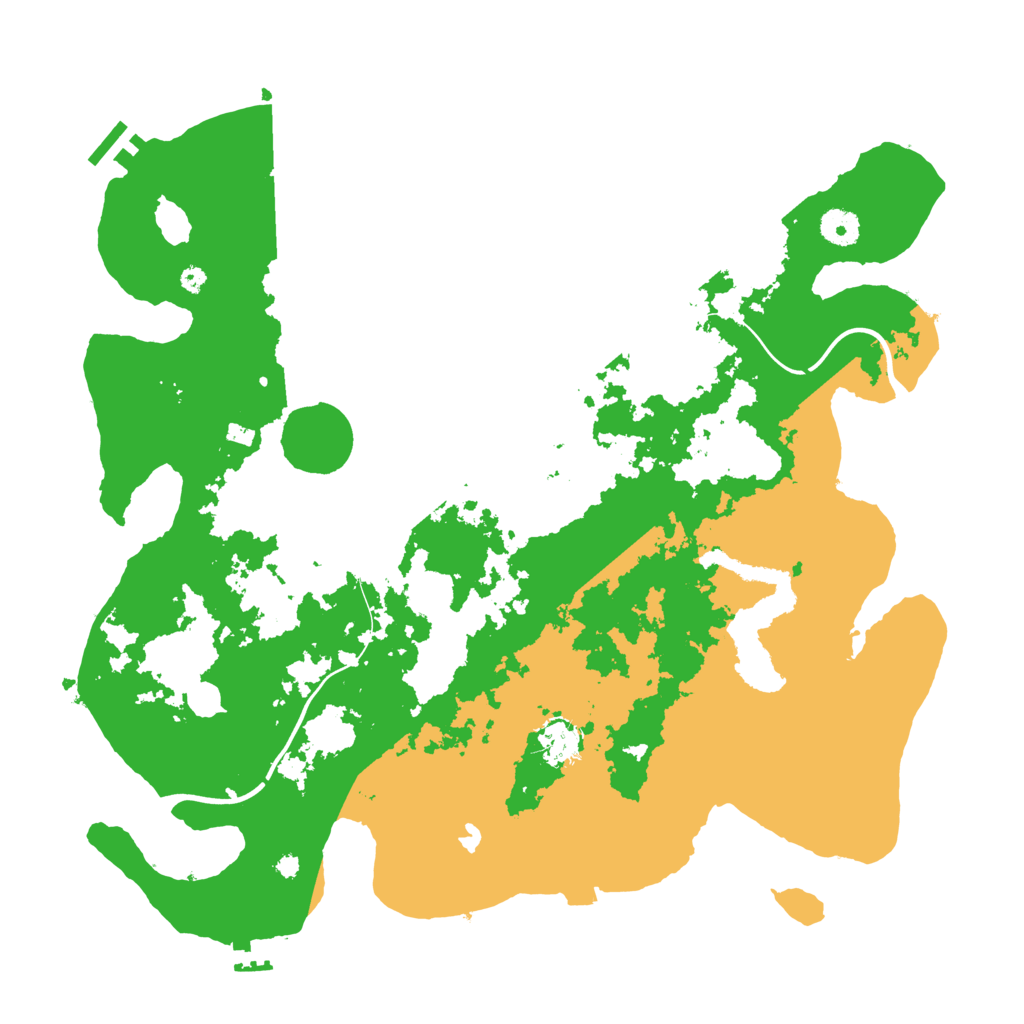 Biome Rust Map: Procedural Map, Size: 4050, Seed: 680337110