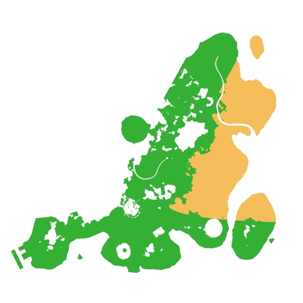 Biome Rust Map: Procedural Map, Size: 3000, Seed: 29802