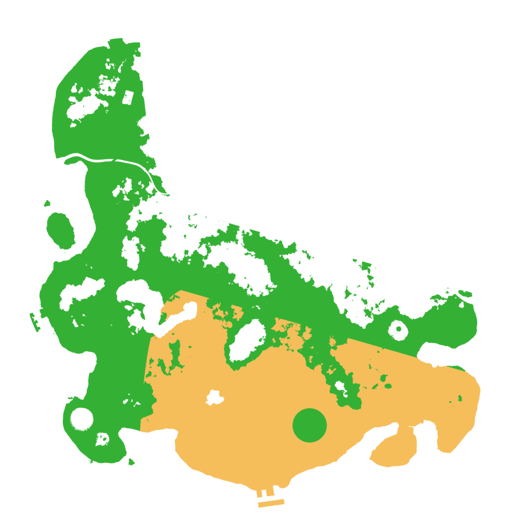 Biome Rust Map: Procedural Map, Size: 4000, Seed: 1104867840