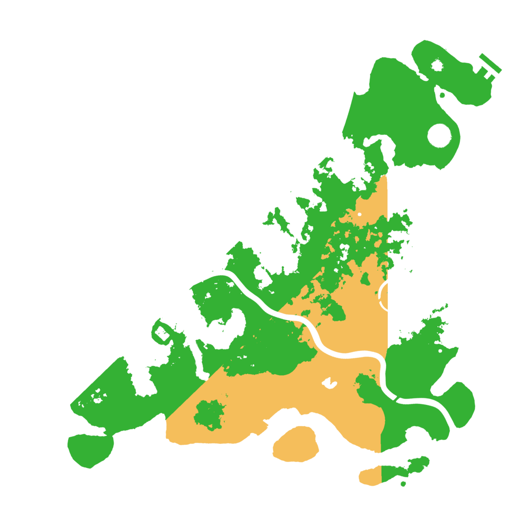 Biome Rust Map: Procedural Map, Size: 4000, Seed: 512465