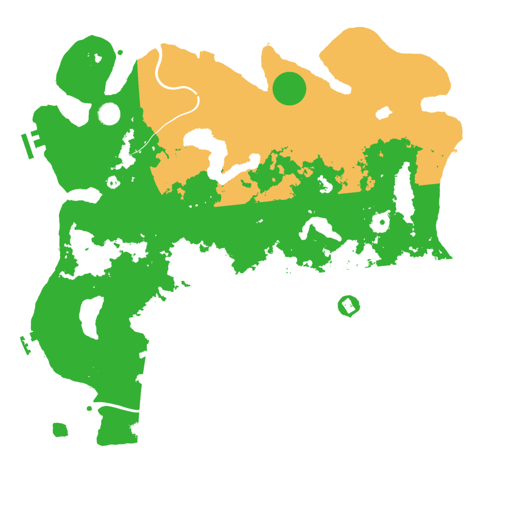 Biome Rust Map: Procedural Map, Size: 4000, Seed: 85541302
