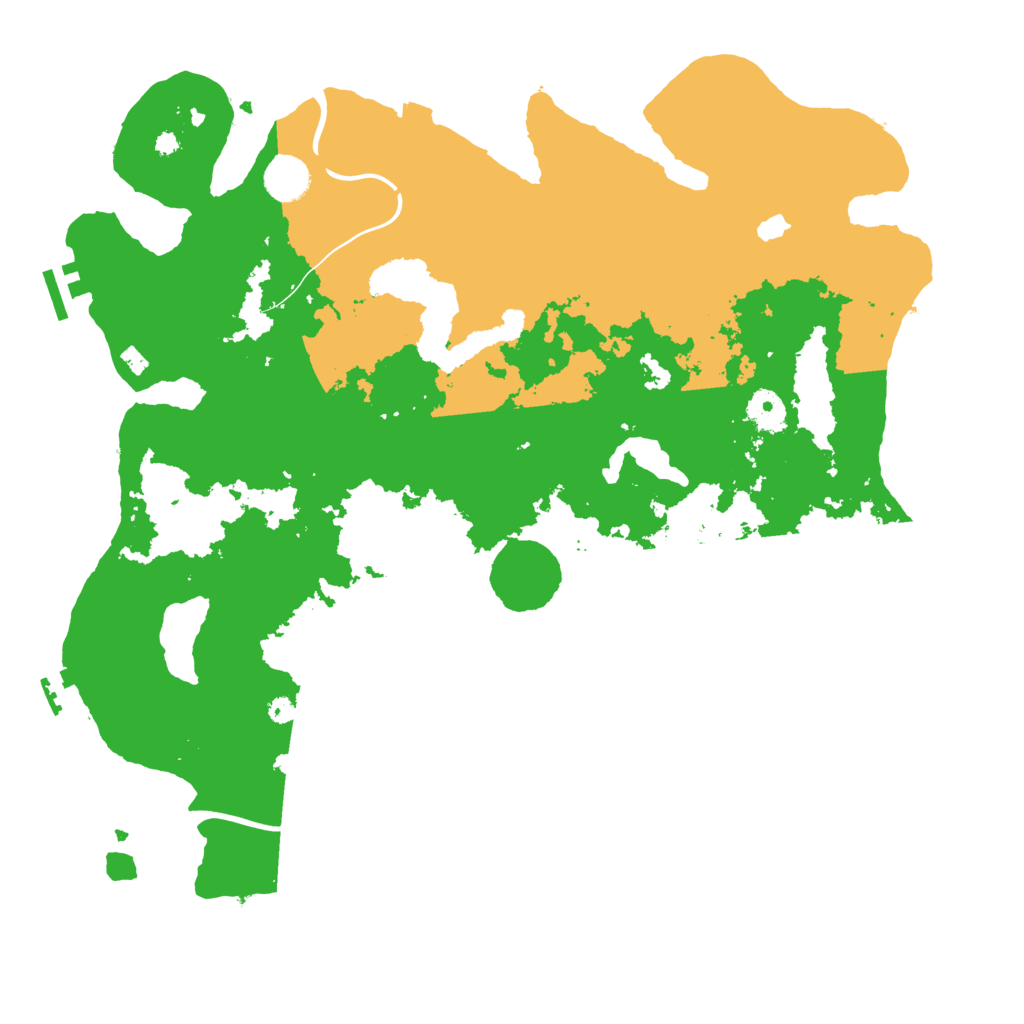 Biome Rust Map: Procedural Map, Size: 4000, Seed: 85541302