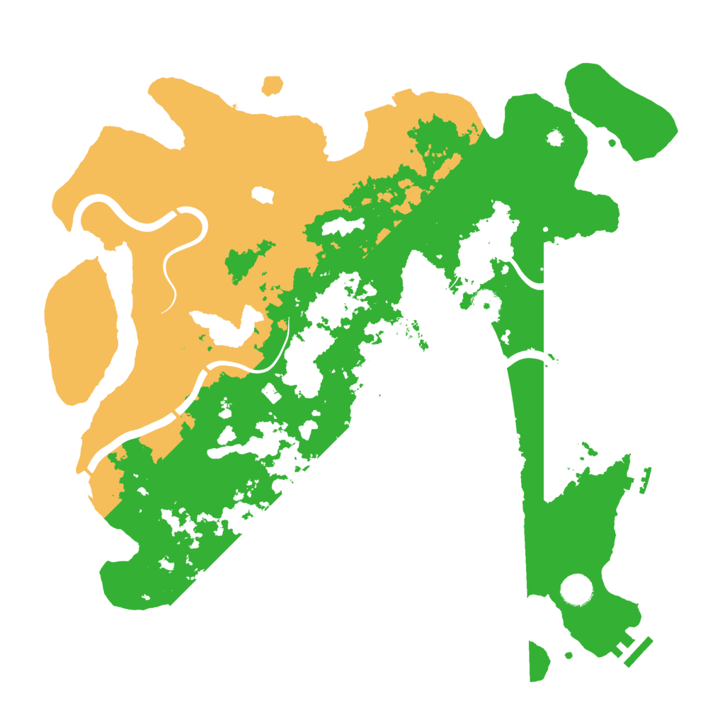 Biome Rust Map: Procedural Map, Size: 4000, Seed: 9281711