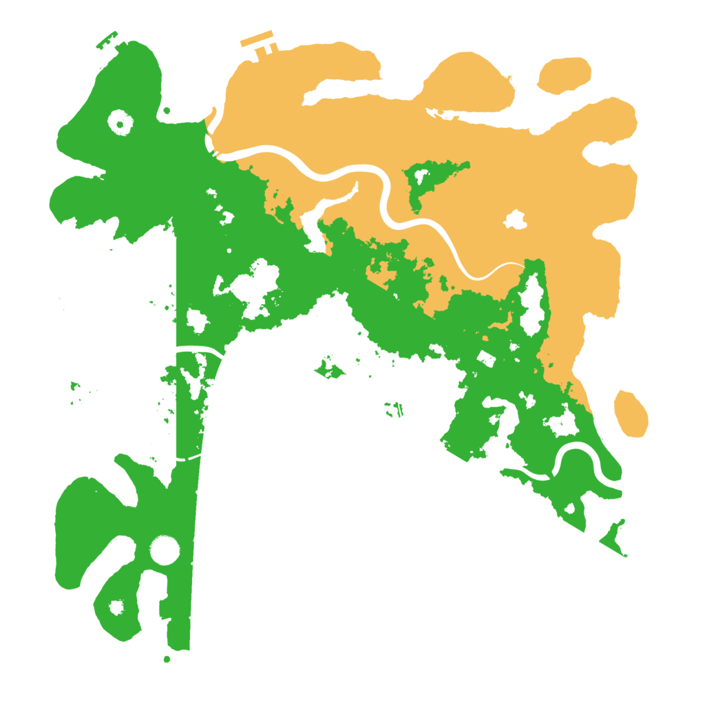 Biome Rust Map: Procedural Map, Size: 4250, Seed: 28188