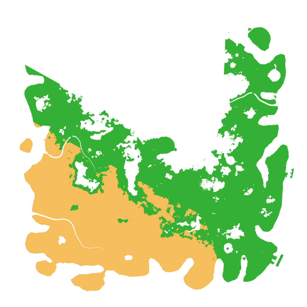 Biome Rust Map: Procedural Map, Size: 4800, Seed: 1860013069