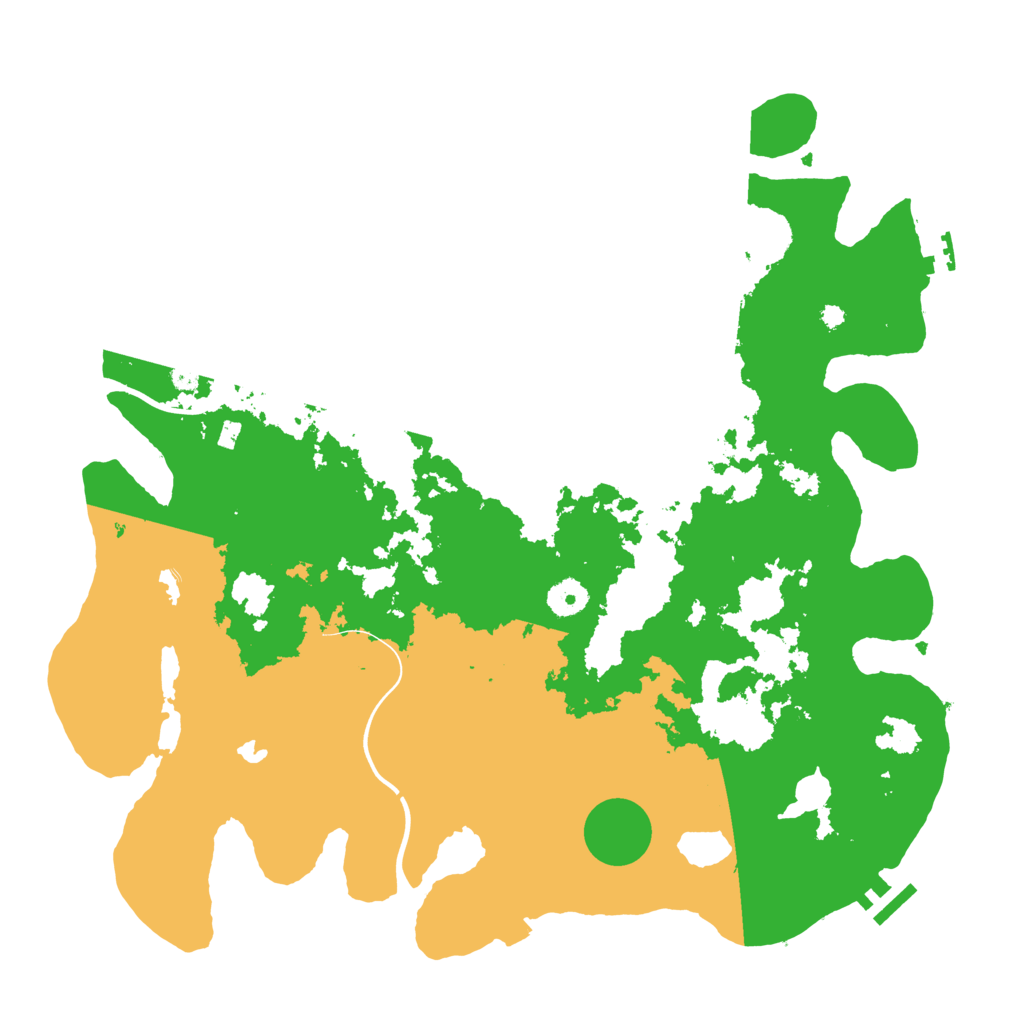 Biome Rust Map: Procedural Map, Size: 4000, Seed: 474475136