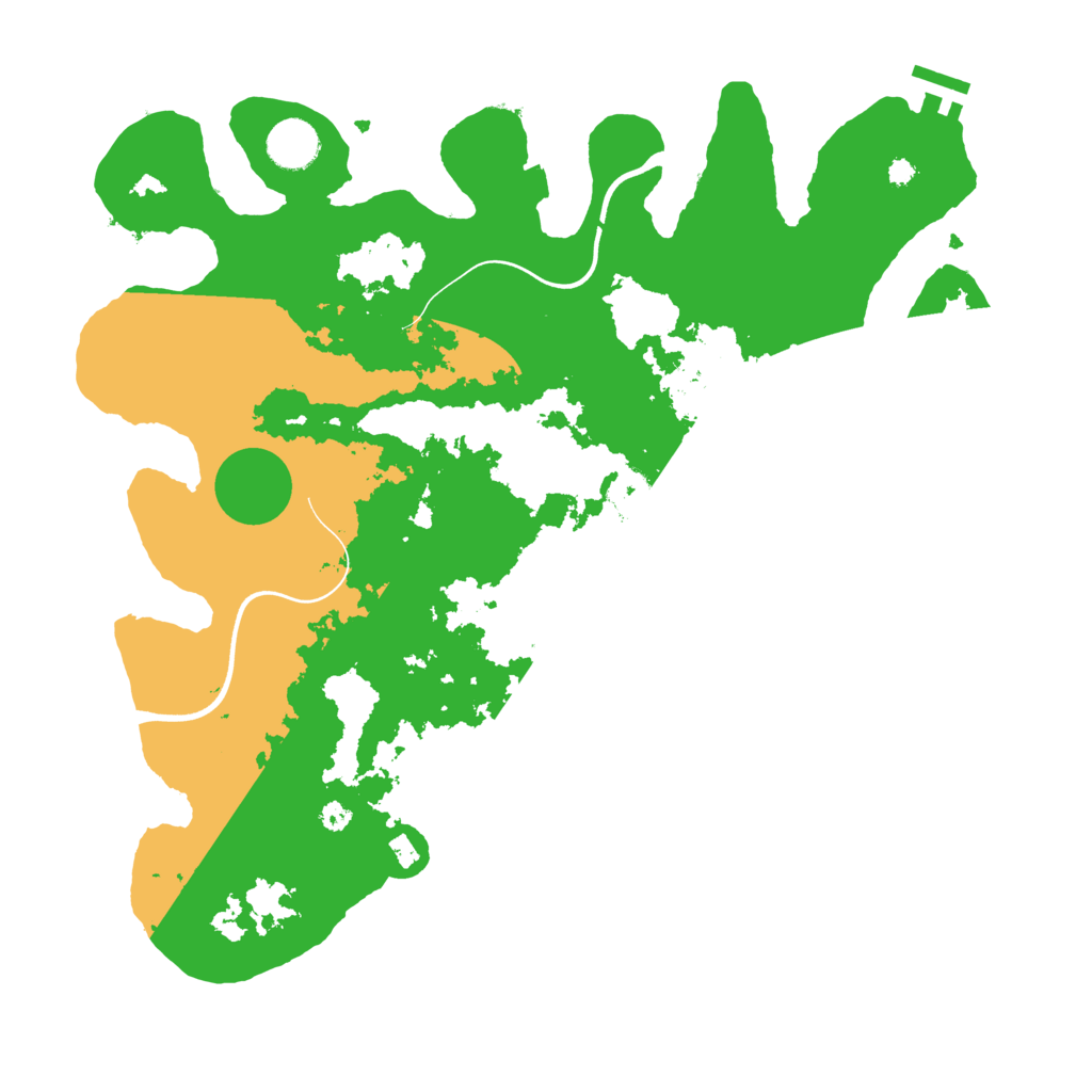 Biome Rust Map: Procedural Map, Size: 3750, Seed: 1435088586