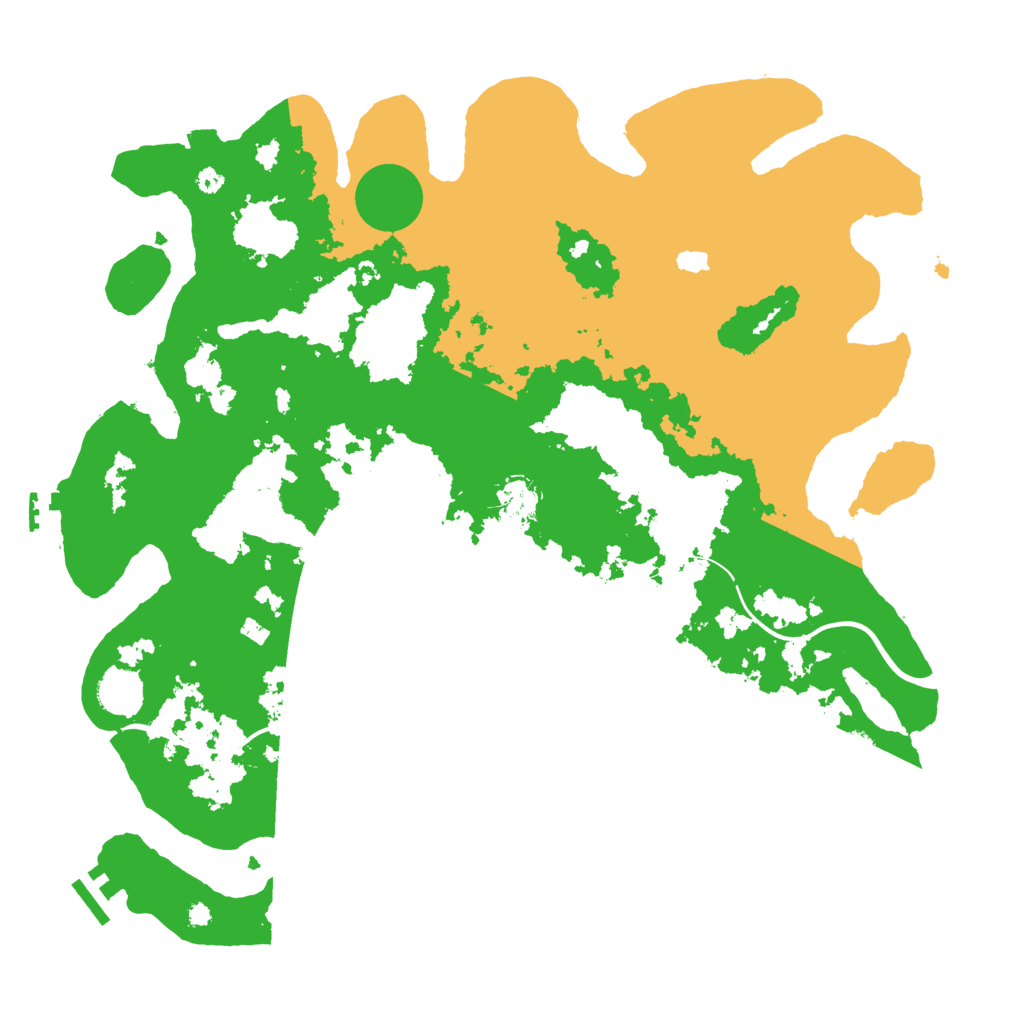 Biome Rust Map: Procedural Map, Size: 4000, Seed: 1992375184