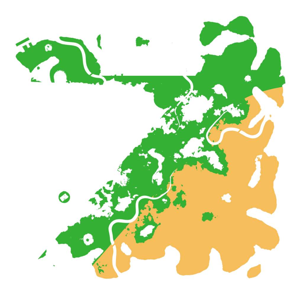 Biome Rust Map: Procedural Map, Size: 4211, Seed: 155
