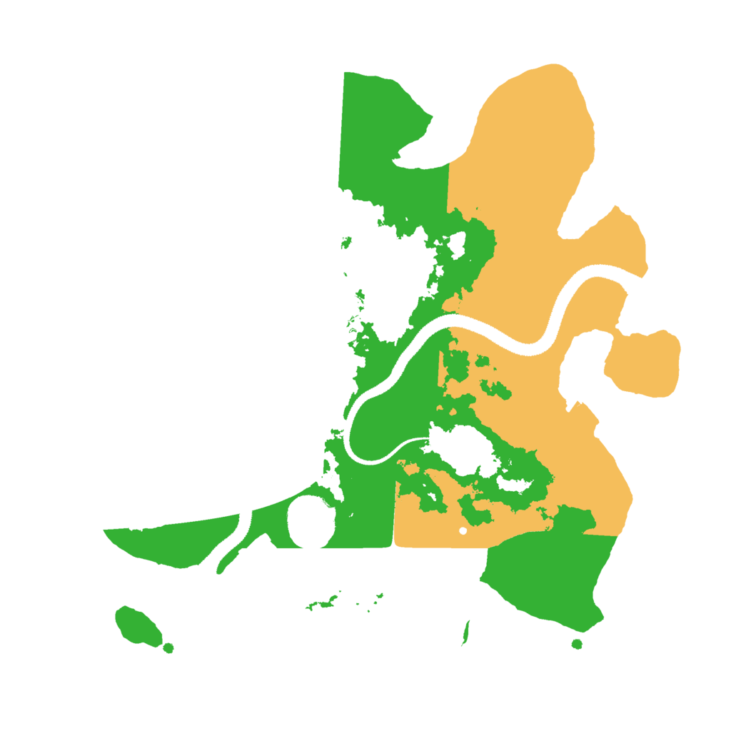 Biome Rust Map: Procedural Map, Size: 2800, Seed: 573459056