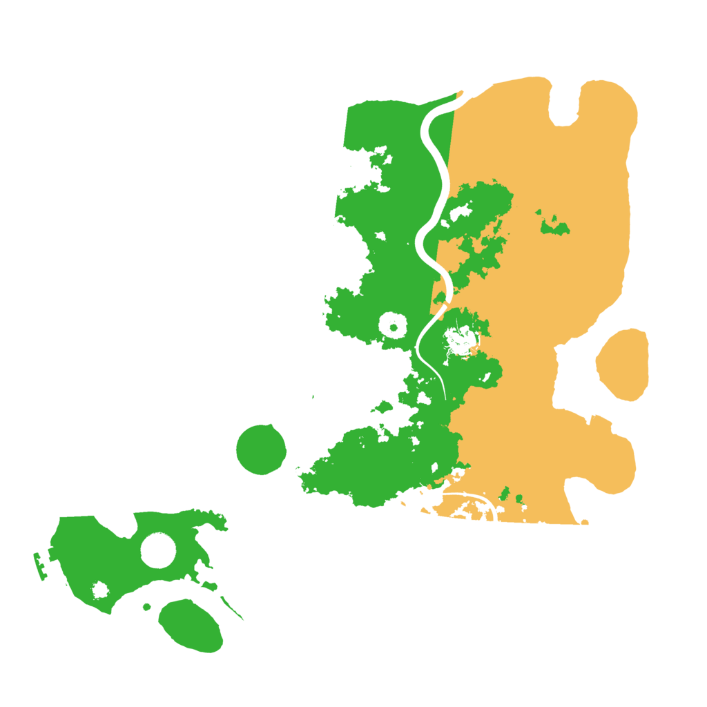 Biome Rust Map: Procedural Map, Size: 3800, Seed: 1851400009
