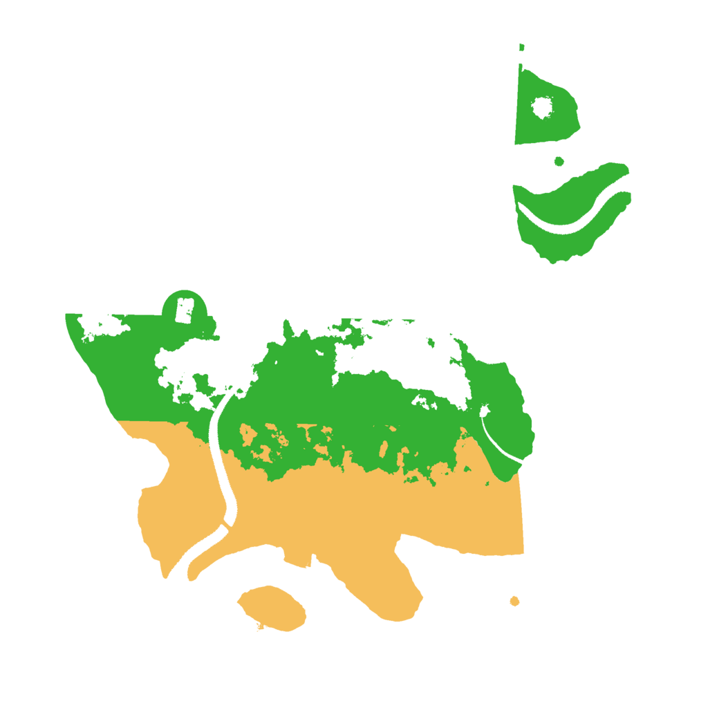 Biome Rust Map: Procedural Map, Size: 3001, Seed: 50002