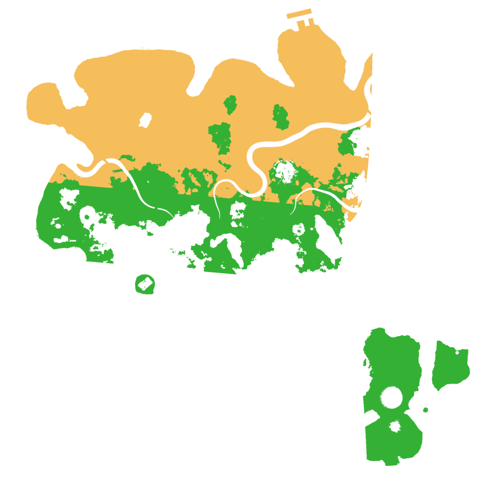 Biome Rust Map: Procedural Map, Size: 4050, Seed: 1711876875