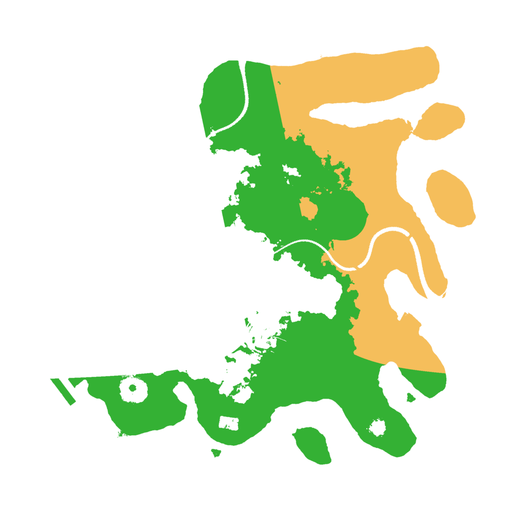 Biome Rust Map: Procedural Map, Size: 2850, Seed: 491977458