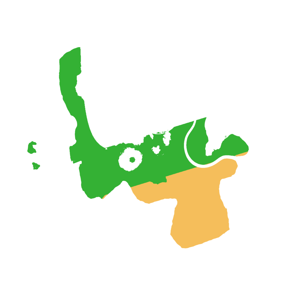 Biome Rust Map: Procedural Map, Size: 2000, Seed: 673809