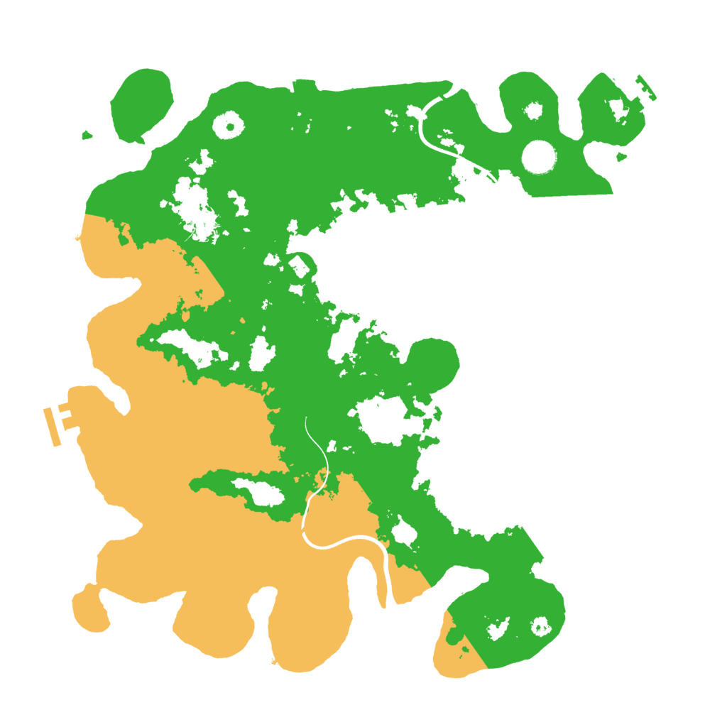 Biome Rust Map: Procedural Map, Size: 3750, Seed: 1596111774