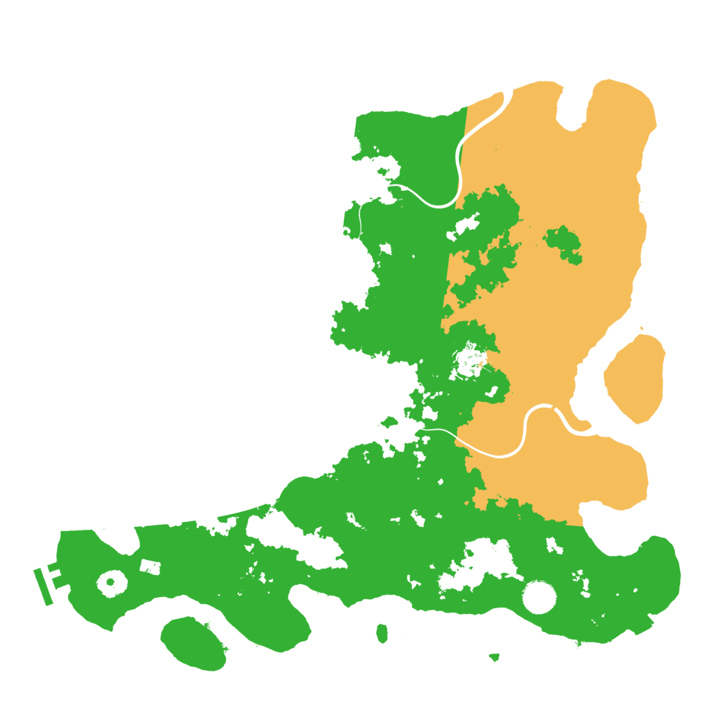 Biome Rust Map: Procedural Map, Size: 3850, Seed: 1851400009