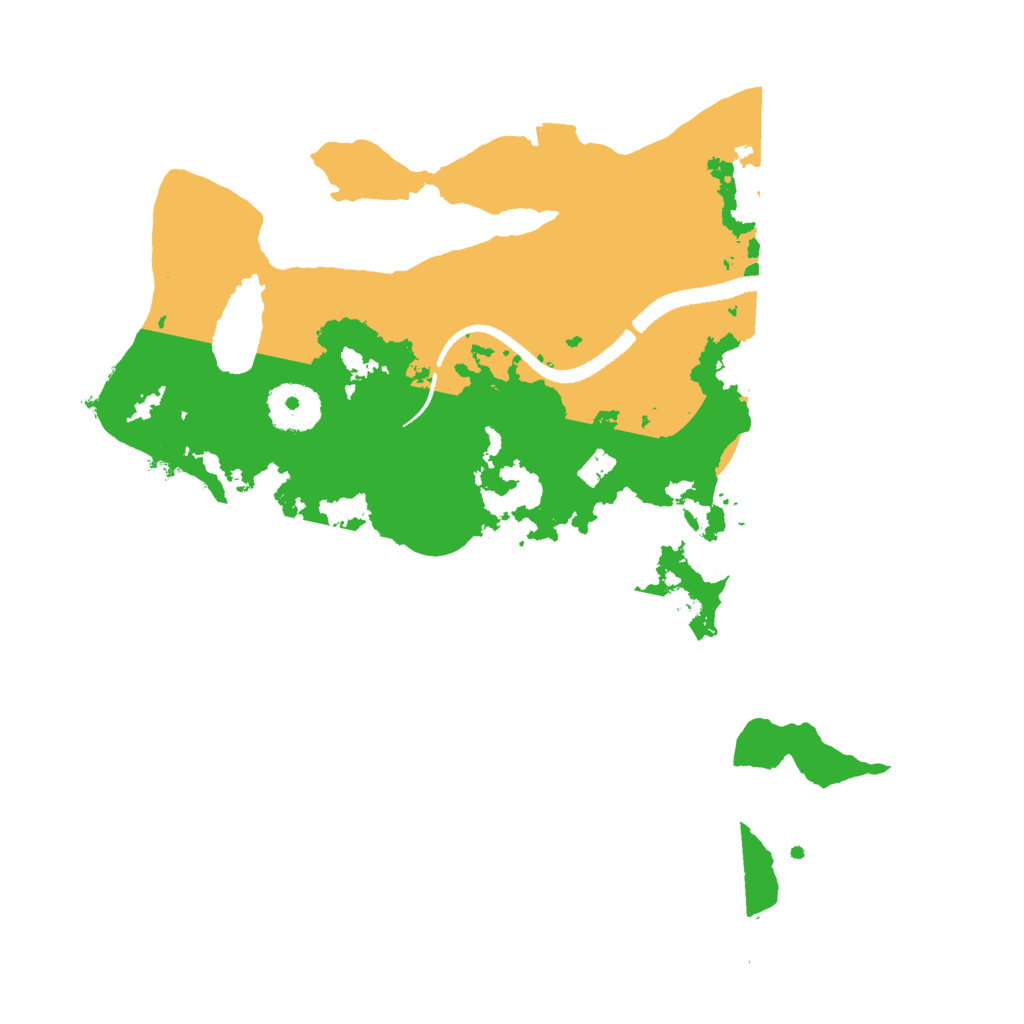 Biome Rust Map: Procedural Map, Size: 3000, Seed: 67422842