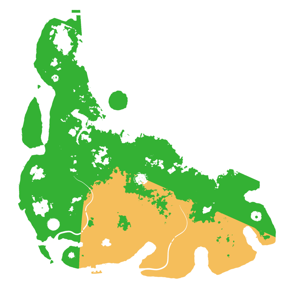 Biome Rust Map: Procedural Map, Size: 4250, Seed: 1277120275